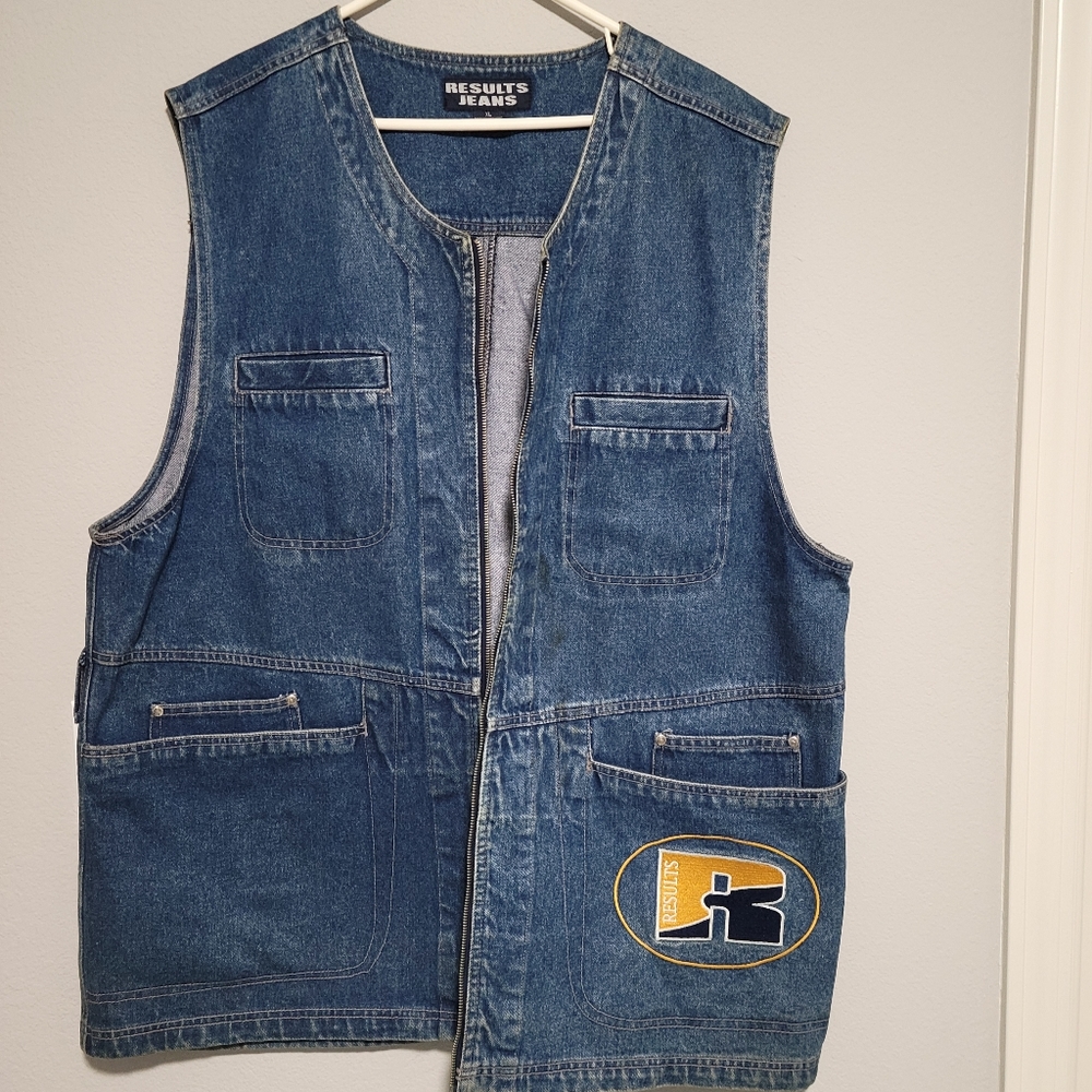 Results Jean's Denim Vest